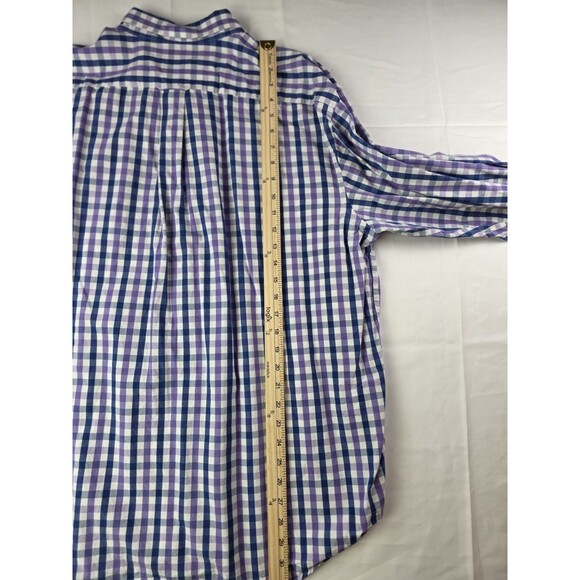 IZOD Men's XXL‎ Plaid Multicolored Button Up Shirt - Picture 7 of 8